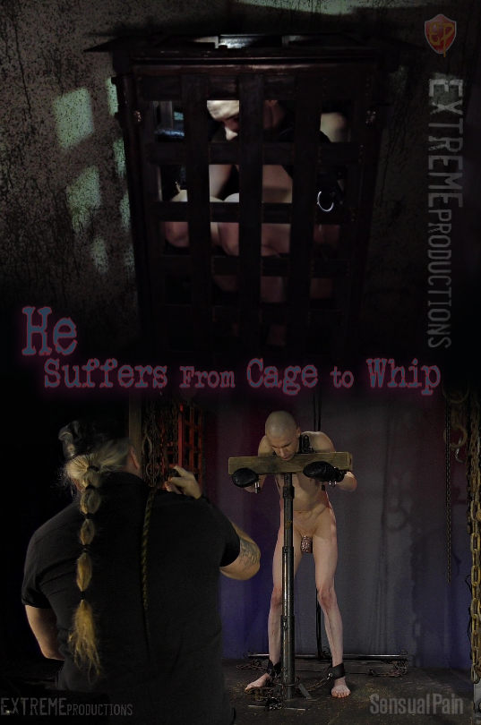 SENSUAL PAIN: Dec 27, 2020: He Also Suffers Out Of Cage into Whip | slave Butters | Master James | Jedi Dark