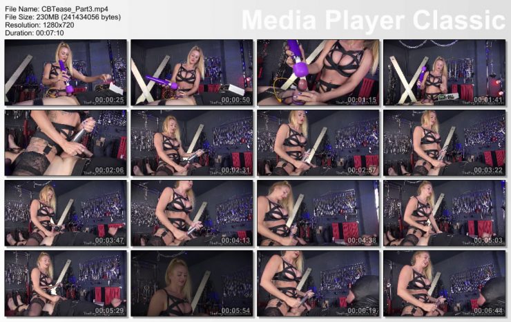 The English Mansion Miss Suzanna Maxwell: CBTease (Part 3 of 3)