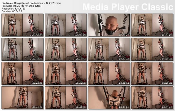 Bondage Life: Straight-jacket Predicament – 12.21.20