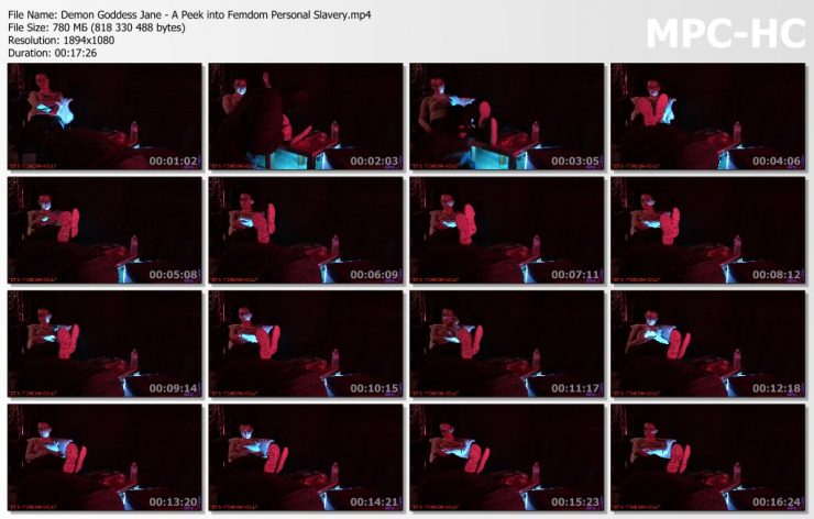 Demon Goddess Jane : A Peek to Fem Dom Particular Slavery