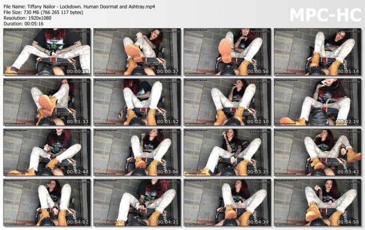 Tiffany Nailor – Lockdown. Human Doormat and Ashtray