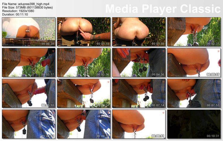 SENSUAL PAIN: Jan 10, 2021: Outdoor Pussy Rub and Tug | Abigail Dupree – Wooden Restraint