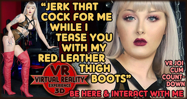 The English Mansion Princess Aurora: Jerk To My Boots – VR (Release date: Mar. 08, 2021) – young domina