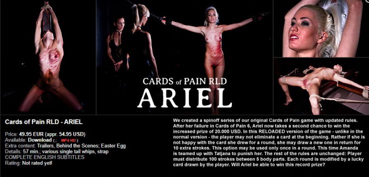 ElitePain: Cards of Pain RLD – Ariel