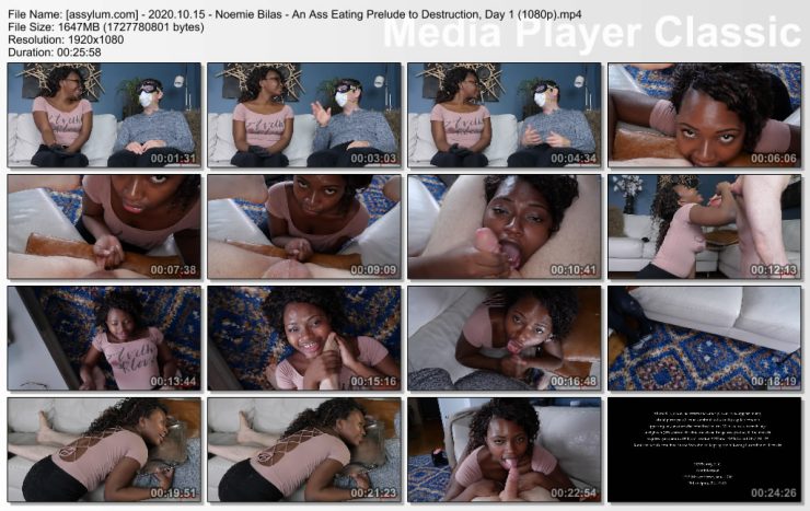 Assylum Noemie Bilas: An Ass Eating Prelude to Destruction, Day 1 (1080p)