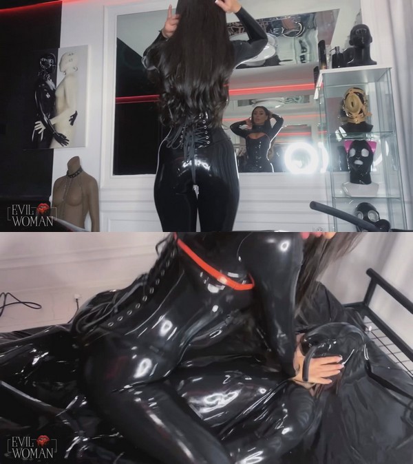 Fetish Chateau Dommes: Evil Woman – Vacbed Latex Teasing And Orgasm Control