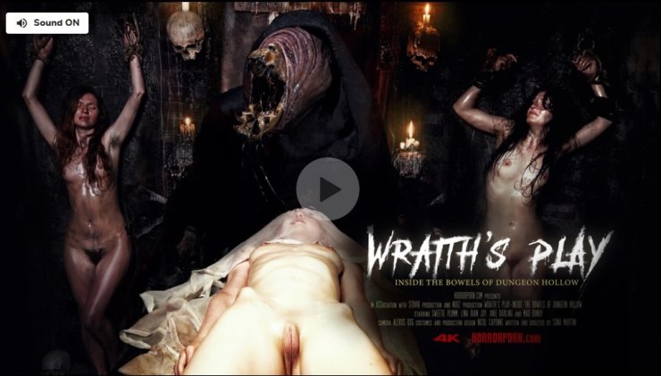 Horror Porn:  Anie Darling Lina Arian Joy Mad Bundy Sweetie Plum  – Horror Porn 54: Wraith’s Play