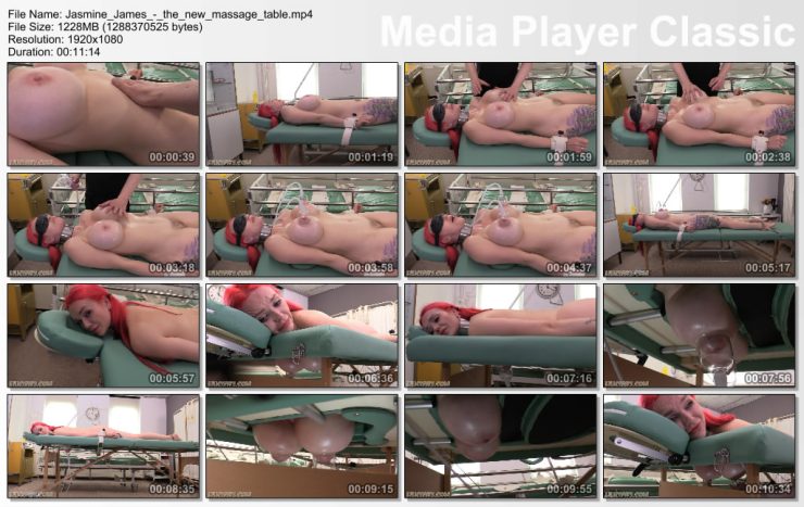 HuCows: Jasmine James – the new massage table