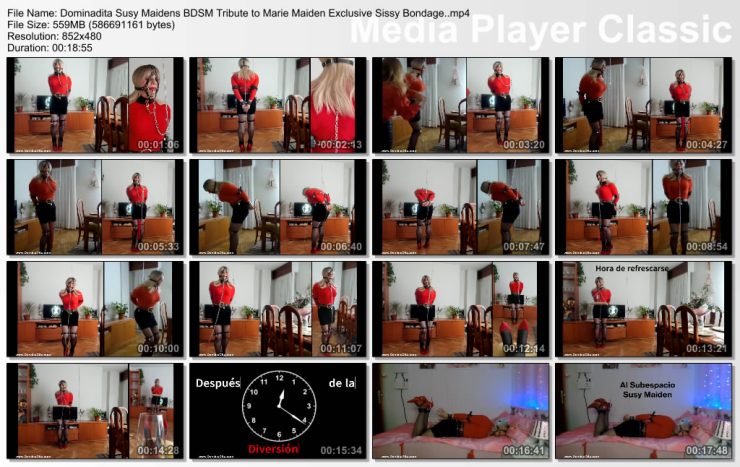 dominadita – Susy Maiden’s BDSM Tribute to Marie Maide ($9.99 iWantClips)