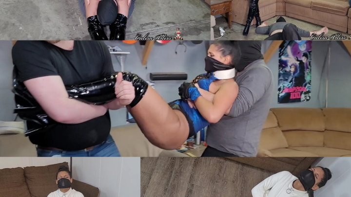 Calisa’s Bondage Diaries:  Kitana’s Straitjacket Struggle ($7.99 Clips4sale)