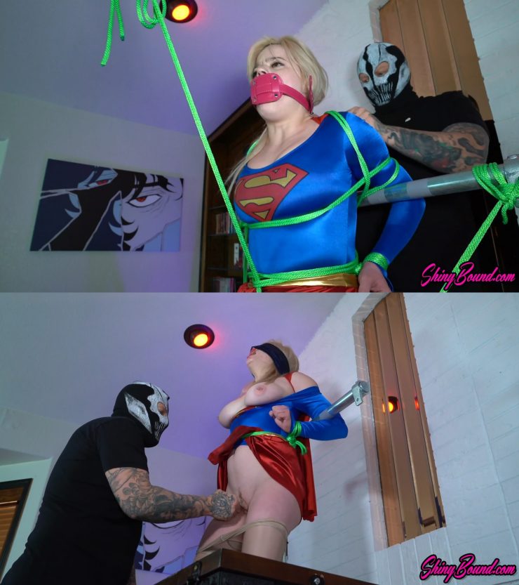 ShinyBound Productions/Clips4sale Bondage: Supergirl Captured and Cockgagged Part 2 (Release date: Jan 31, 2025)