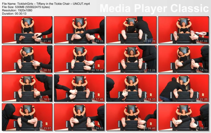 TICKLISH GIRLS: Tiffany in the Tickle Chair – UNCUT – (MP4) ($16.99 Clips4sale)