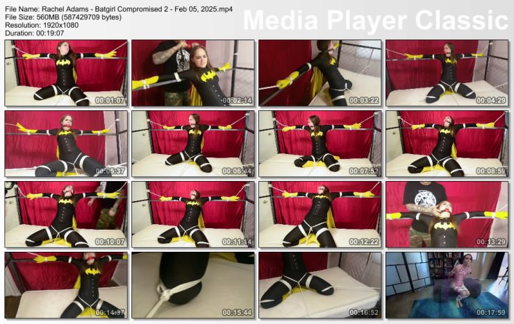 ShinyBound Productions: Rachel Adams – Batgirl Compromised 2  (Release date: Feb 5, 2025)