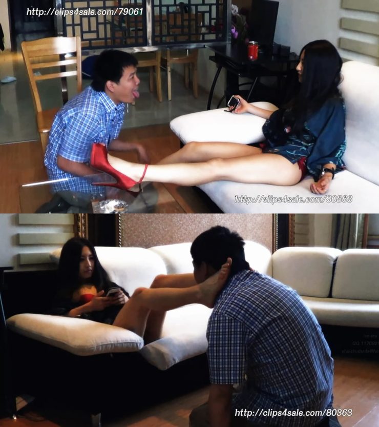 Chinese goddess ICE ERA/Clips4sale Femdom: Click for preview Extreme humiliation feet slap on the face full ycbq13090913 ($24.99 Clips4sale)