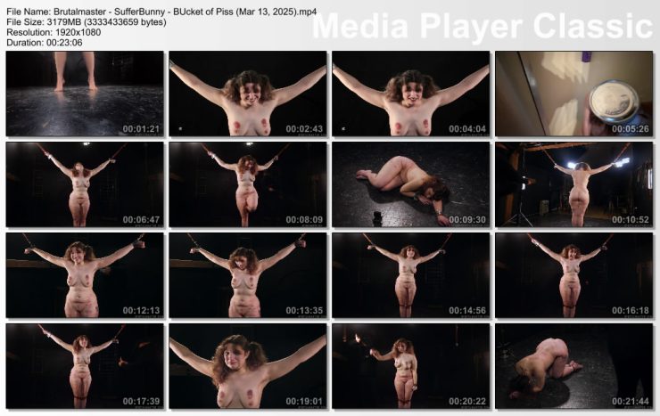 Brutal Master: SufferBunny – BUcket of Piss (Release date: Mar13, 2025)