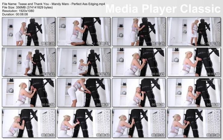 Tease and Thank You: Mandy Marx – Perfect Ass Edging