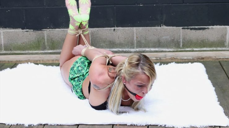 Bella Is Hogtied and Gagged for Wearing a Particular Outfit