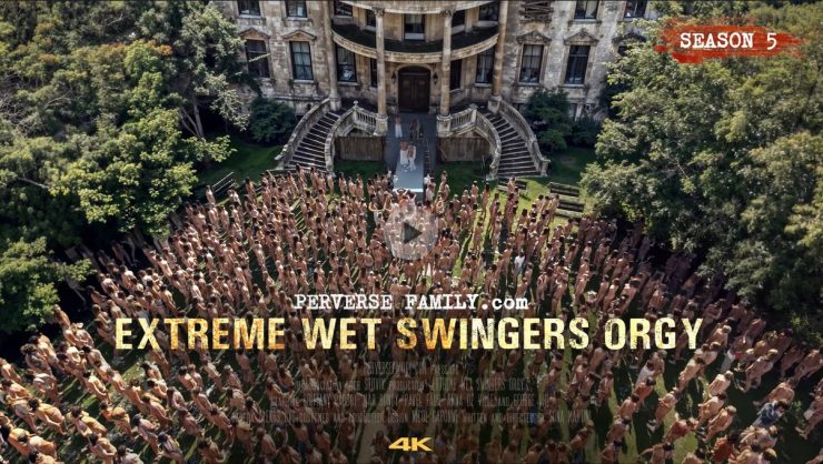 PERVERSE FAMILY: 	Anna de Ville, Brittany Bardot, George Uhl, Jennifer Mendez, Mad Bundy, Maddy Black, Tabitha Poison – PERVERSE FAMILY 53 – Part 28 – Extreme Wet Swingers Orgy