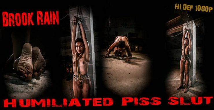 Brutalmaster: Brooke Rain Humilated Piss Slut