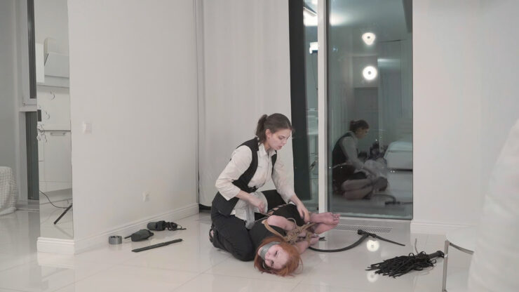 Russian girls in fetish: THE PLASTIC-CLAD PUNISHER: PSYCHO’S BASTINADO AGONY (FHD)