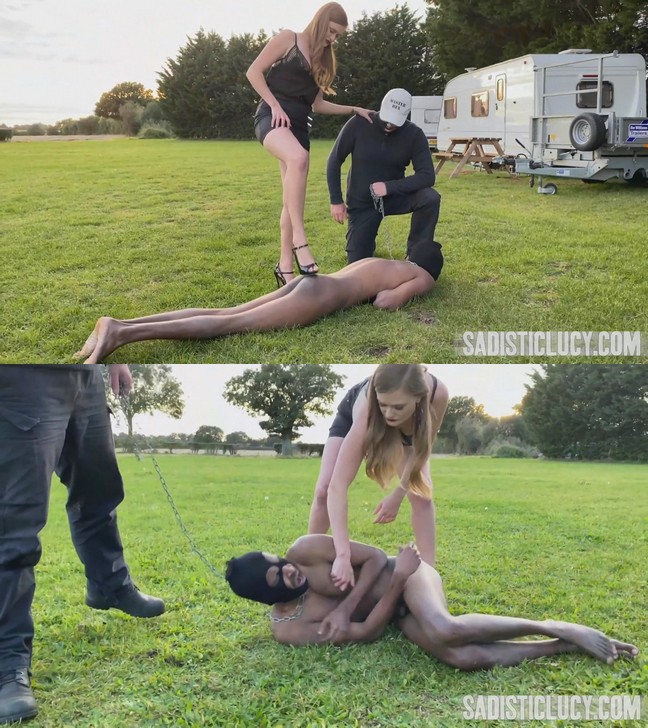 Sadistic Lucy: Cuckold battered and beaten by Mistress and Master – Miss Honour May & Master Bex – MP4 4K Ultra HD