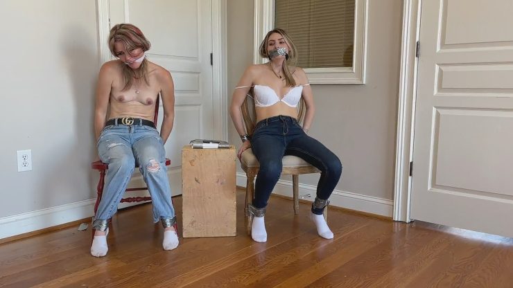 Bondage Perils Video: Kody Evans and London Evans: The Timer!