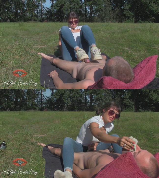 Alpha Babe Lucy: Sunny Sunday – Shoe sniffing & kicking Handjob