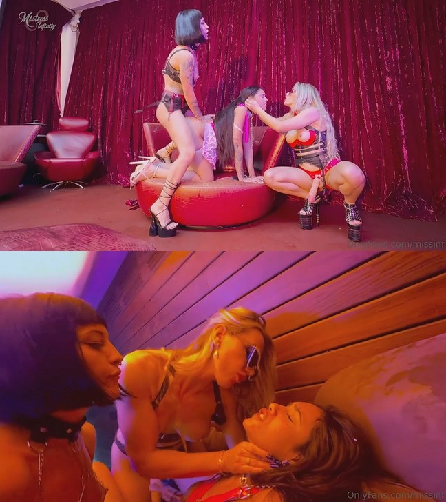 KingDom Of Infinity: Pegging ass and training our slave with Mistress Astrid