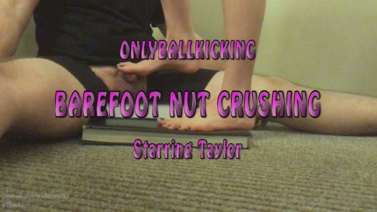 Onlyballkicking: Stress Balls, T Hooks – Barefoot Nut Crushing