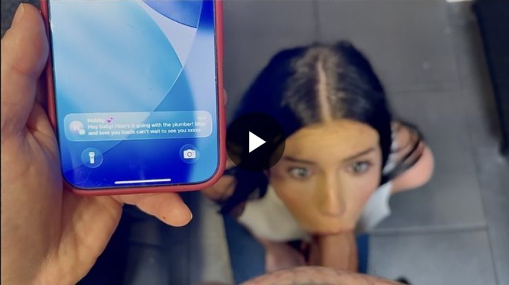 Tatti Roana Bondage: Housewife Fucked By Plumber Whilst Husband Listens On The Phone 4K