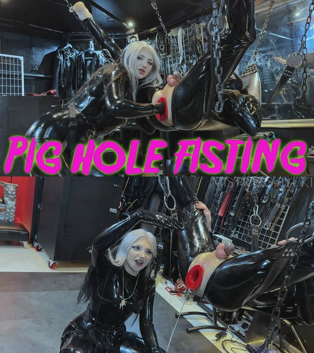 Miss Oyuki: New -Miss Oyuki – pig hole fisting 1080p