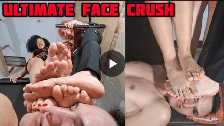 Pain and Pressure: #118 Ultimate Face Crush (POV) – Triple Facestanding – Anathema, Beatriz and Madu (Customer Suggestion)