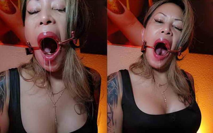 ASIANA STARR BONDAGE: Tongue Depressor Ring Gag Custom Order