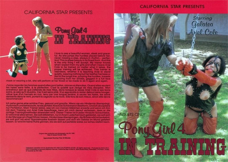 California Star Productions: Pony Girl 4 in Training